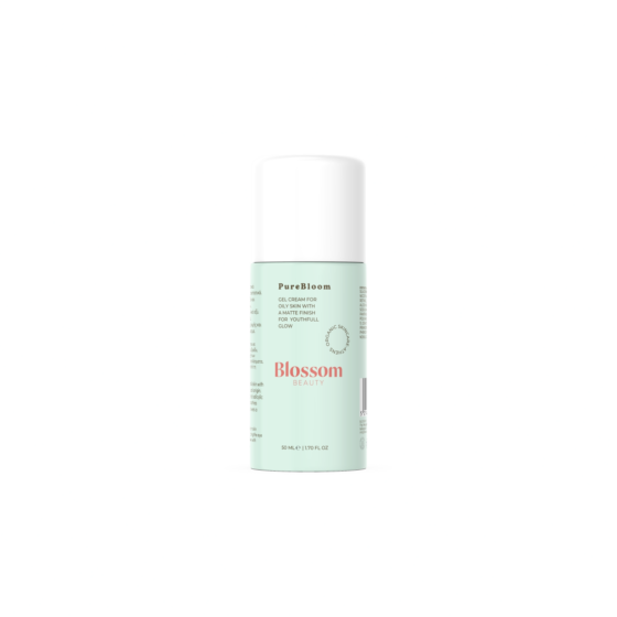 PureBloom 100% φυσική gel-cream με ματ αποτέλεσμα